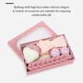 thumbnail image 4 of sweethay Juego de baño de 5 uds., peine Bandeau, duradero, ligero, cómodo, masajeador, colores, limpieza rápida, limpieza para el cuidado Juegos de accesorios de baño, 4 of 6