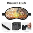 thumbnail image 3 of Salouo Follow Your Dream Dreamcatcher Print Sleep Mask Eye Cover, 1-Pack Eye Masks Washable Sleeping Eyeshade Block Sleep Shade Cover Light Reduces Puffy Eyes Traveling Gifts, 3 of 7