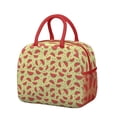 thumbnail image 1 of Watermelon Pattern Insulated Cooler Backpack Leakproof Lunch Bag with Cute Sunshine and Geometric Design for Outdoor Adventures, 1 of 6
