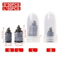 thumbnail image 2 of 100 Uds. Clavo de tornillo de goma para reparación de neumáticos de vacío de coche para bicicleta motocicleta Scooter, 2 of 6