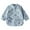 Bleu Clair, variante sur MIASHUI Bavoir à Manches Longues pour Bébé, Imprimé de Dessins Animés, Tenue Douce pour Tout-Petits