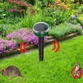 thumbnail image 4 of Fiudx Repelente Solar de Serpientes, Funciona con Energía Solar, Batería Recargable, Seguro y Fácil de Usar, Frecuencia de 400 Hz, Cobertura de 700 M², Ideal para Patios y Jardines, Control de Plagas, 4 of 5
