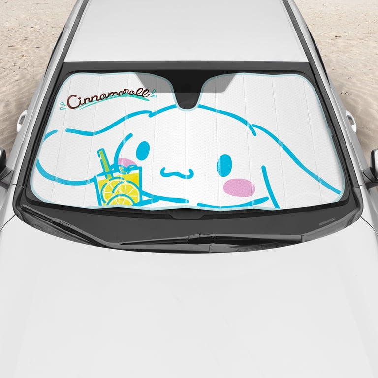 ★希少 レア 美品 Saint Clement サン クレマン キャセロール★ Carbella Cinnamoroll Car Windshield Sun Shade, Accordion Style 58