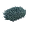 thumbnail image 4 of JUNWELL 1 Yard Dyed Ostrich Feather Fringe Trim Ribbon Embellishment Cream, 4 of 8