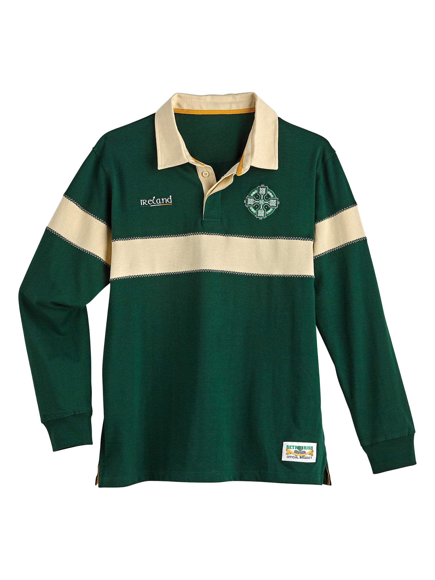 Activewear Ireland Irish Rugby Ireland Full Sleeve Supporter Shirts Size S to 3XL