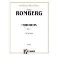thumbnail image 1 of Three Duets, Op. 4 (Kalmus Edition), 1 of 1