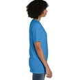 thumbnail image 2 of Hanes Pocket T-Shirt Unisex Garment Dyed Cotton Short Sleeve Tee Crewneck Ringspun Cotton, 2 of 4