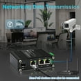 thumbnail image 2 of Industrial 3-Port Gigabit Switch with SFP Slot, 8 Gbps Switching Capacity, Supporting Din-Rail, 2 of 6