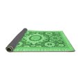 thumbnail image 2 of Ahgly Company Indoor Rectangle Abstract Emerald Green Modern Area Rugs, 2' x 3', 2 of 4
