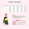 thumbnail image 6 of vastwit Kids Girls Lyrical Ballet Dance Dress Gymnastics Leotard Irregular Color Block Latin Jazz Dancewear Blue 12, 6 of 6