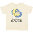 thumbnail image 3 of Inktastic Lacrosse Baby Dream About Boys or Girls Toddler T-Shirt, 3 of 5