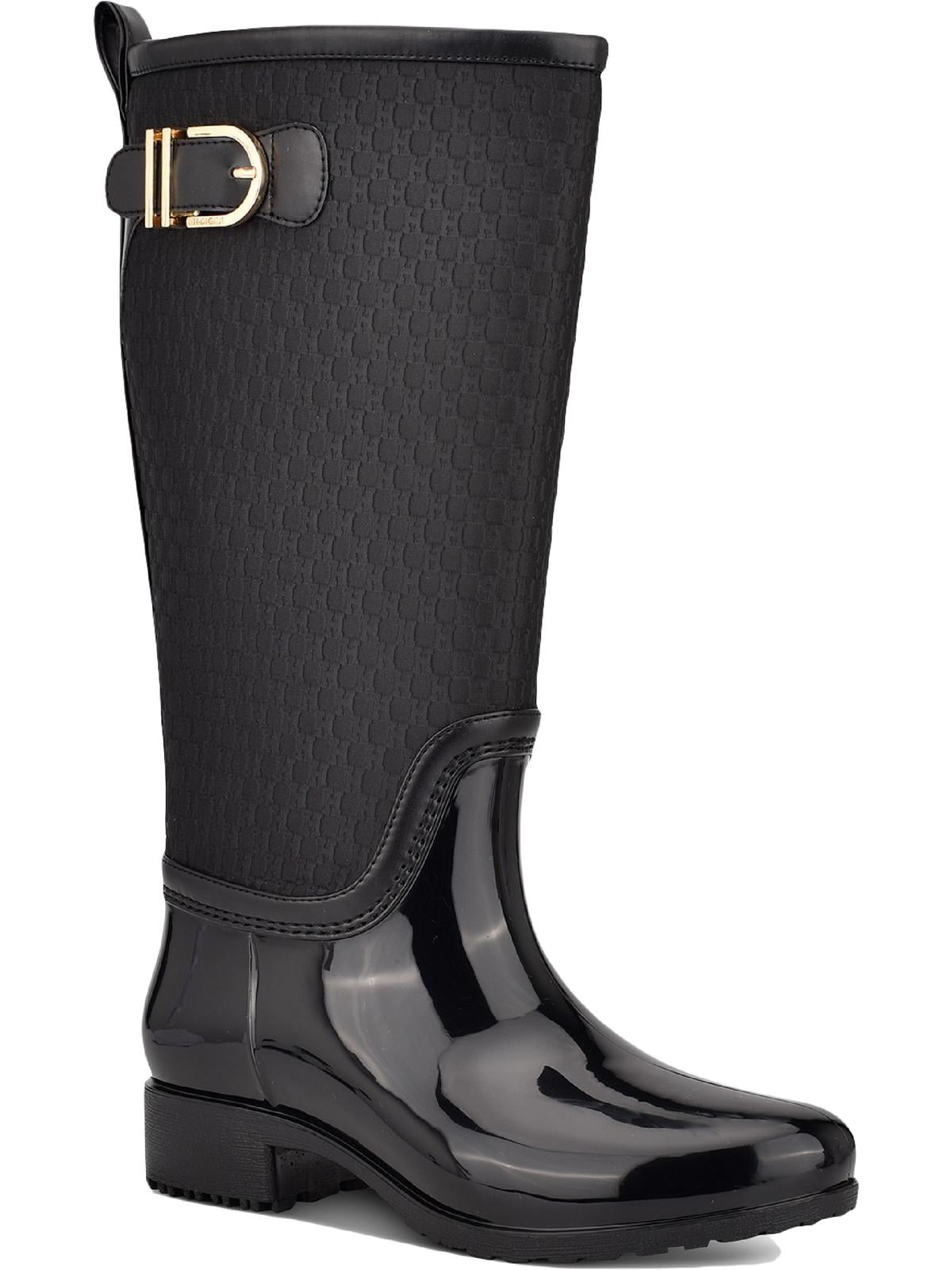 Overknee Rainboot Tommy Hilfiger Botas De Lluvia Lluvia Botas Azul