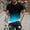 #399-Sky Blue, variant on Ceisia Men's Big & Tall Fade Effect Short Sleeve Crewneck T-Shirt Soft Ombre Casual Summer Tee Top Watermelon Red XXXXL Gifts for Father