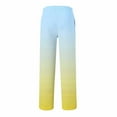 thumbnail image 4 of ATOGUTA Boys Lightweight Sweatpants With Pockets Kids Clothes Active Soft Fleece Joggers for Boys Size 4T-15, Yellow, 4 of 6