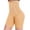 Beige#underwear for women#14, variant on Women Tummy Control Shapewear Shorts Thigh Slimmer Seamless Underwear High Waisted Body Shaper Shorts Under Dress Coffee XL