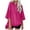 Hot Pink, variant on Womens Oversized T Shirts Loose Fit Crewneck Short Sleeve Tops Summer Casual Blouse Y2K 2024 Basic Tee