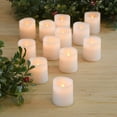 thumbnail image 4 of LumaBase Battery Operated LED Votive Candles - Set of 12 (Amber), 4 of 11