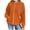 Orange, variant on GaThRRgYP Workout Tops for Women,Plus Size Tops for Women Dressy,Solid Color Children Hooded Top Girls Long Sleeved Sweatshirt Round Neck Zipper Top Orange 110