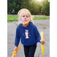 thumbnail image 2 of Adorable Bunny W Hearts Hoodie Toddler -Image by Shutterstock,  5 Toddler, 2 of 4