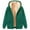 Green, variant on Efsteb Womens Fleece Jacket Long Hoodies Tunic Winter Warm Fleece Lined Zip Up Sweatshirt Jacket Coat for Casual Daily Wear Wine XXL