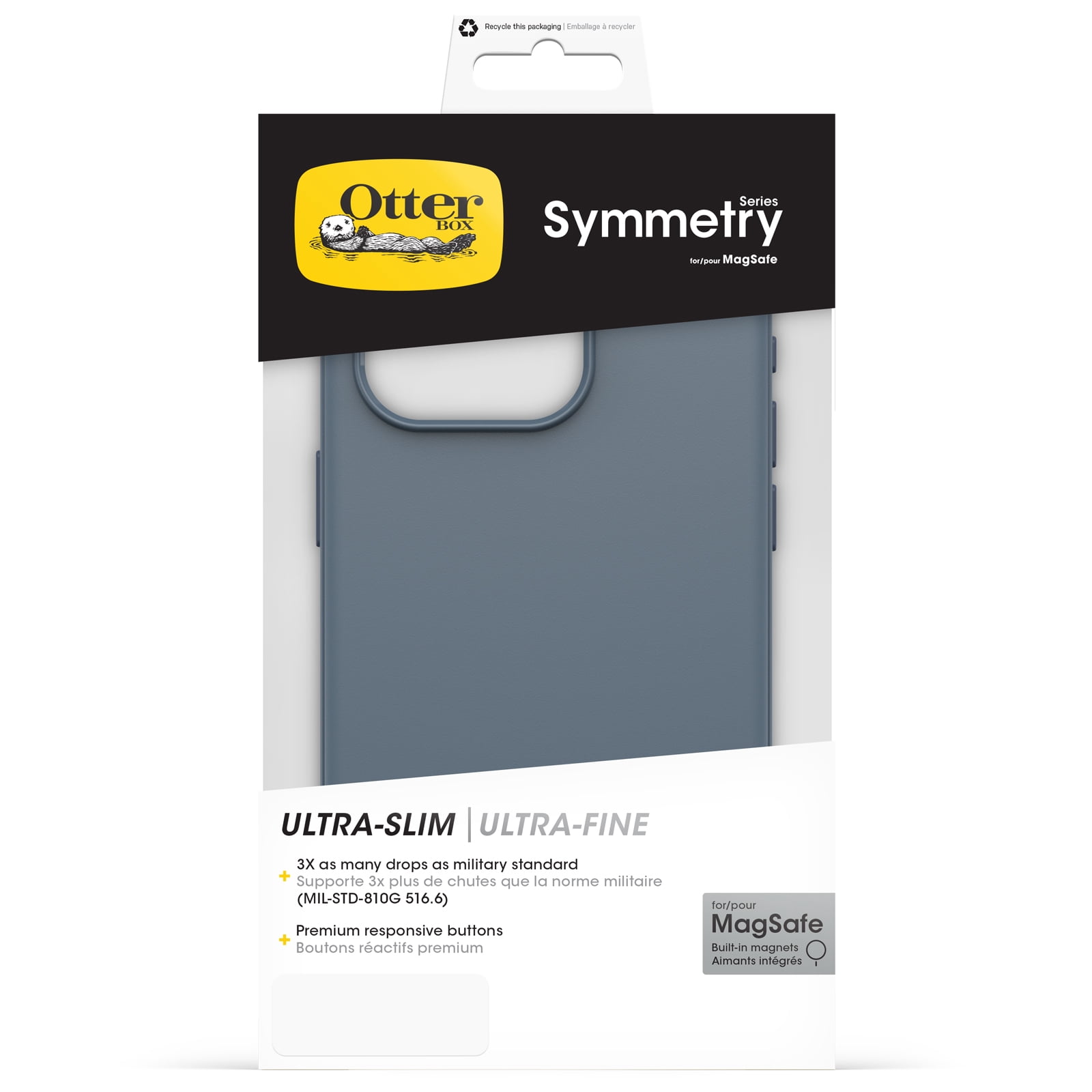 OtterBox Symmetry Series for MagSafe Case for iPhone 15 Pro - Bluetiful
