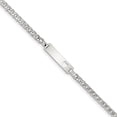 thumbnail image 1 of Sterling Silver Baby ID with Cut-out Heart Bracelet 6 Inch "Bracelets, 1 of 2
