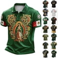 thumbnail image 2 of 2026 New Mexico Soccer Jersey for Men Fans, Mexican Jersey Soccer T-Shirt, Jersey De Mexico Crew Neck Short Sleeve Football Apparel Outdoor Training Daily T Shirt for Adult, 2 of 5