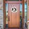 thumbnail image 5 of Easter Bunny Rabbit Hole Door Sign Wooden Festive Home Party Entrance Decoration, 5 of 5