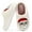 Santa, variant on Ecetana Fuzzy House Slippers for Women Christmas Cozy Memory Foam Woman Slipper Indoor and Outdoor Winter Bedroom Shoes