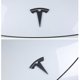 thumbnail image 4 of [QD] 3x Matt Svart T-Logo Huvemblem Tesla Model Y, 4 of 4