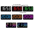 thumbnail image 3 of Maoww Electronic Alarm Clock With Voice Control Temperature Display And Week Display 6. Three Alarm Modes Style 1, 3 of 6