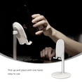 thumbnail image 6 of WHAMVOX White Aluminium Alloy Phone Stand for Desk with Anti-Slip Design Practical Gift 1 Pc, 6 of 8