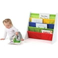 thumbnail image 5 of Humble Crew Kids Bookshelf 4 Tier Book Storage, White/Primary, 5 of 8