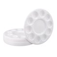 thumbnail image 2 of Paint Tray, Round Plastic Paint Pallet 10 Wells Easy To Clean  for Painters, 2 of 8