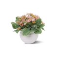 thumbnail image 1 of Pequeñas plantas de plástico artificiales Set Mini flores de imitación en maceta y hojas verdes UHUSE  plantas artificiales, 1 of 11