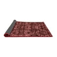 thumbnail image 2 of Ahgly Company Indoor Rectangle Abstract Red Modern Area Rugs, 6' x 9', 2 of 4