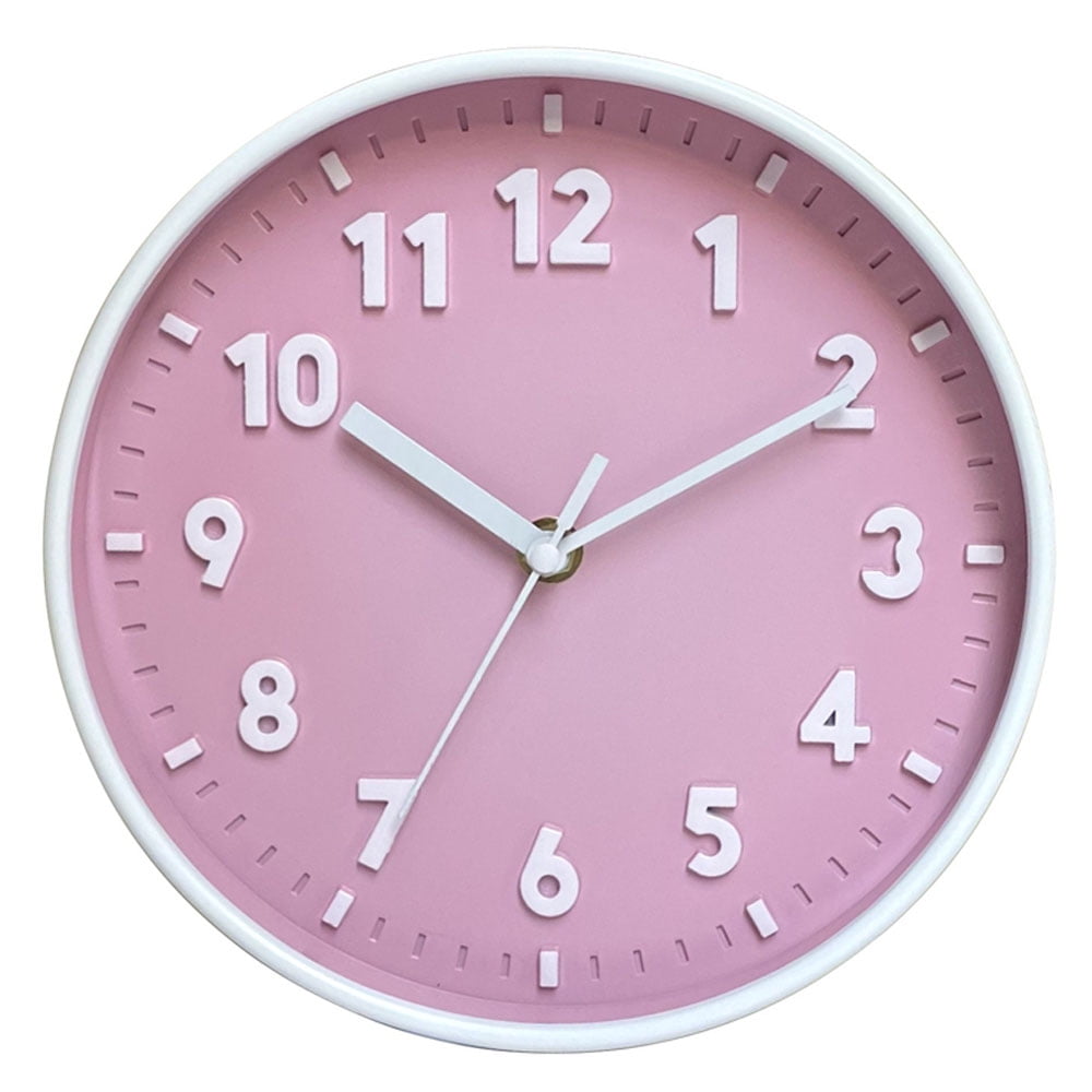 Wall Clock Silent NonTicking Modern Wall Clocks Battery Operated