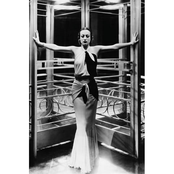 Joan Crawford Art Deco Look 24x36 Poster