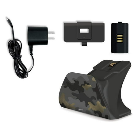 Controller Gear, Xbox Pro Charging Stand (Controller Sold Separately), Xbox One, Night Ops Camo, CSXBXXX1R-00RGR
