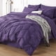thumbnail image 2 of Juego de edredón Bedsure Purple Queen con sábanas, 7 piezas, 2 of 8