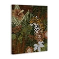 thumbnail image 4 of Stupell Industries Hibiscus Jungle Leopard Animals Painting Wrapped Canvas Art Print Wall Art, 24 x 30, 4 of 8