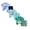 6pcs Baby Boys Summer Outfits-Z02-Blue+Sky Blue+Green, variant on Gerichy 6Pcs Boys Summer Outfits 0 6 12 18 24 Months 2T 3T Baby Boy Clothes Set Cartoon Vest Tops Shorts Summer Outfit
