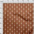 thumbnail image 2 of oneOone Organic Cotton Poplin Twill Fabric Ethnic Ikat Decor Fabric Printed BTY 42 Inch Wide, 2 of 4