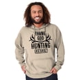 thumbnail image 5 of Thank God For Hunting Season Antlers Hoodie Sweatshirt Women Men Brisco Brands 3X, 5 of 5
