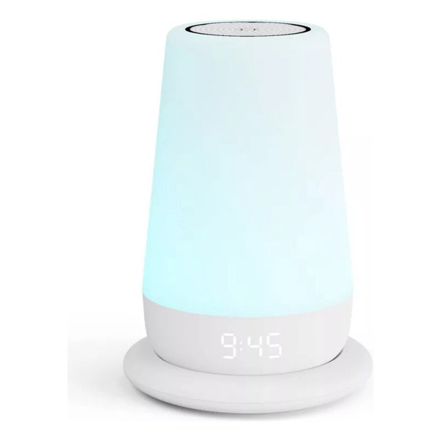Máquina De Sonido Para Bebés Hatch Rest Plus Luz Nocturna 2da Generación Aqua con soporte (Reacondicionado)