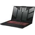 thumbnail image 4 of ASUS TUF Gaming A17 Gaming/Entertainment Laptop (AMD Ryzen 7 7735HS 8-Core, 17.3in 144Hz Full HD (1920x1080), GeForce RTX 4050, Win 11 Pro) with G5 Essential Dock, 4 of 7