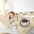 thumbnail image 4 of Manfei Hippie Astrology Bedding Comforter Set for Teens, Mystic Moon Sun Galaxy Twin Comforter Sets, Wheat Bohemian Style Bedding Set, Super Cozy Room Decor, 2 Pieces, 4 of 8