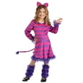 thumbnail image 1 of Girl's Mischievous Cheshire Cat Costume, 1 of 8