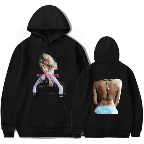 Nessa Barrett AFTERCARE Album Merch Hoodie Pockets Drawstring Unisex Hooded Sweatshirt Fashion Clothing
