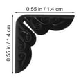 thumbnail image 2 of Houderco 50Ud Protector De Esquinas De Hierro Negro Para Álbum Y Scrapbooking Con, 2 of 8
